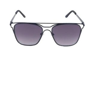 Guess GF0185 square sunglasses with a black metal frame